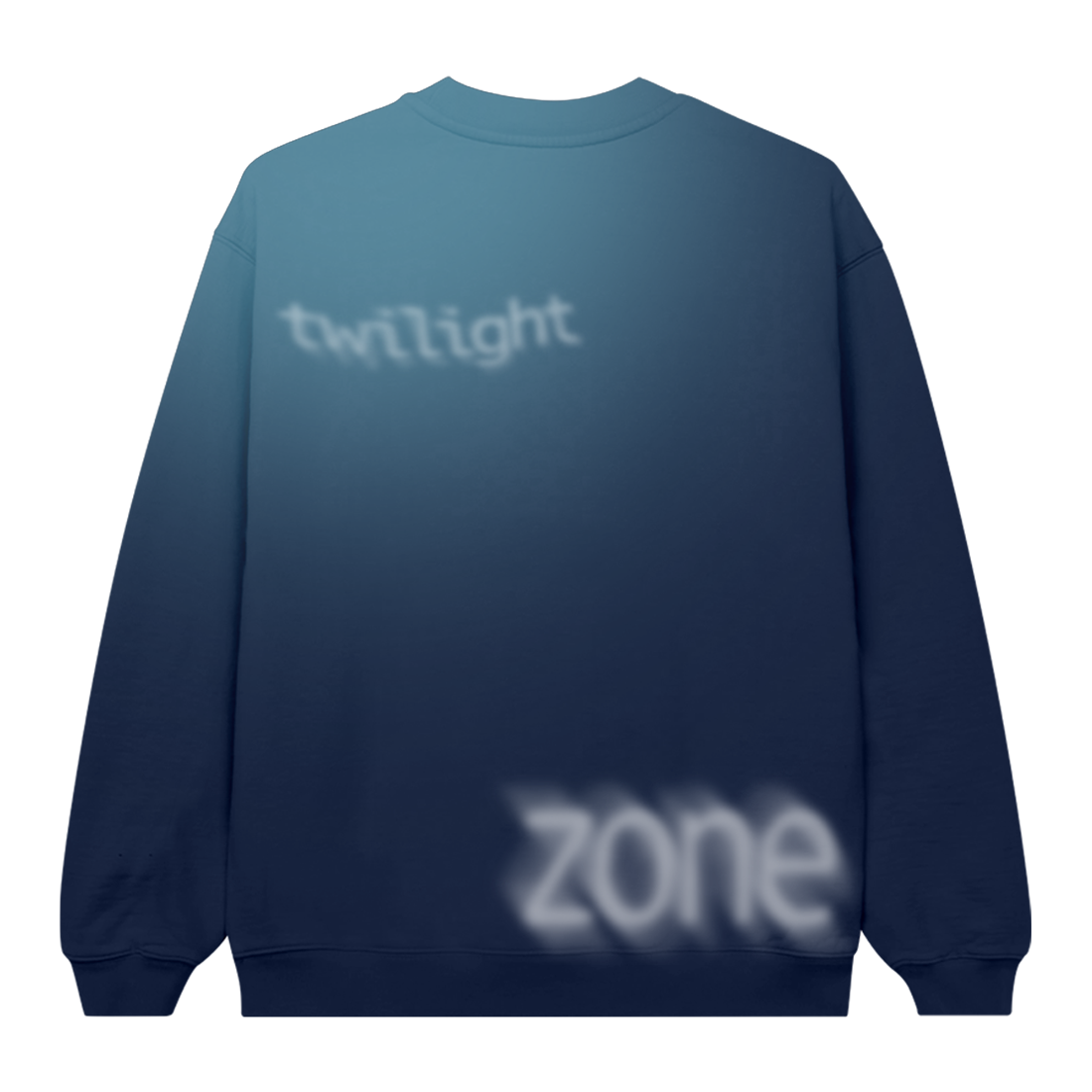 twilight zone blur crewneck
