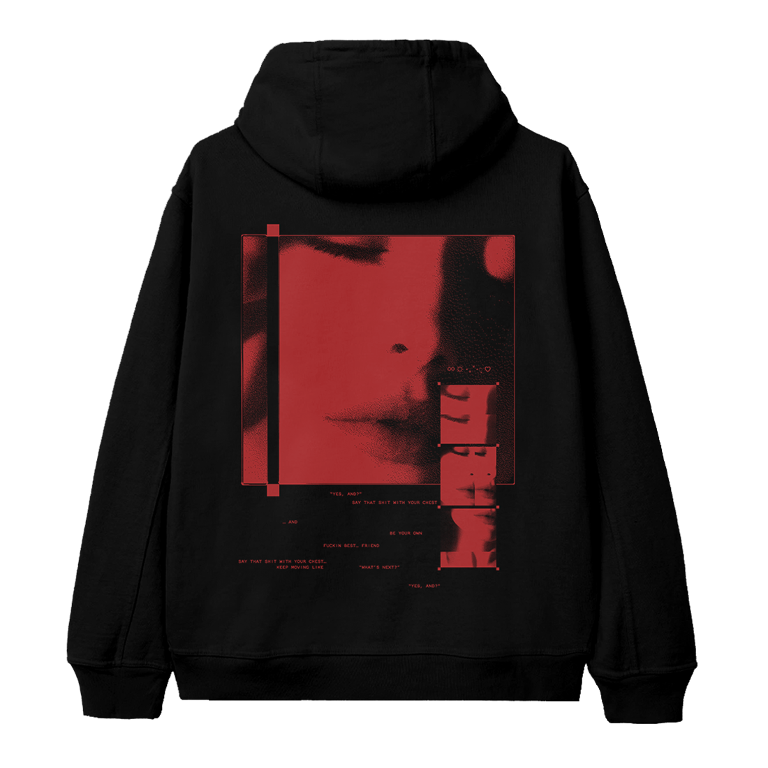 eternal sunshine close up hoodie