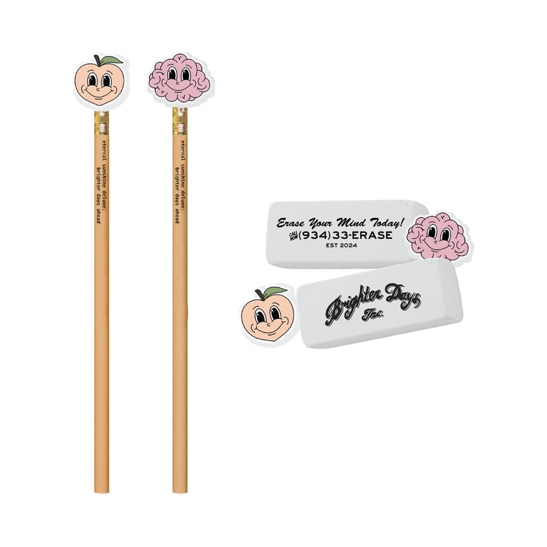 Brighter Days Ensemble crayon et gomme