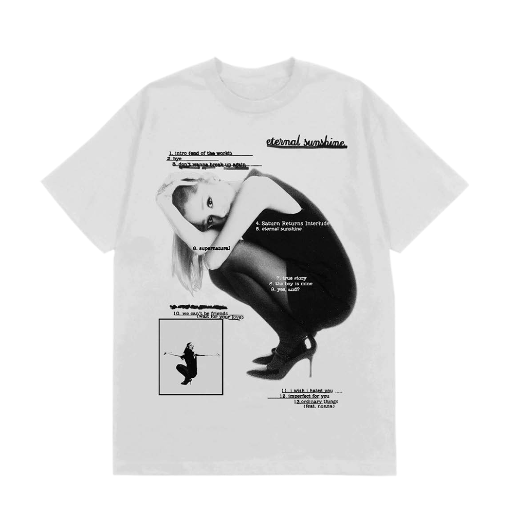 eternal sunshine tee-shirt blanc tracklist