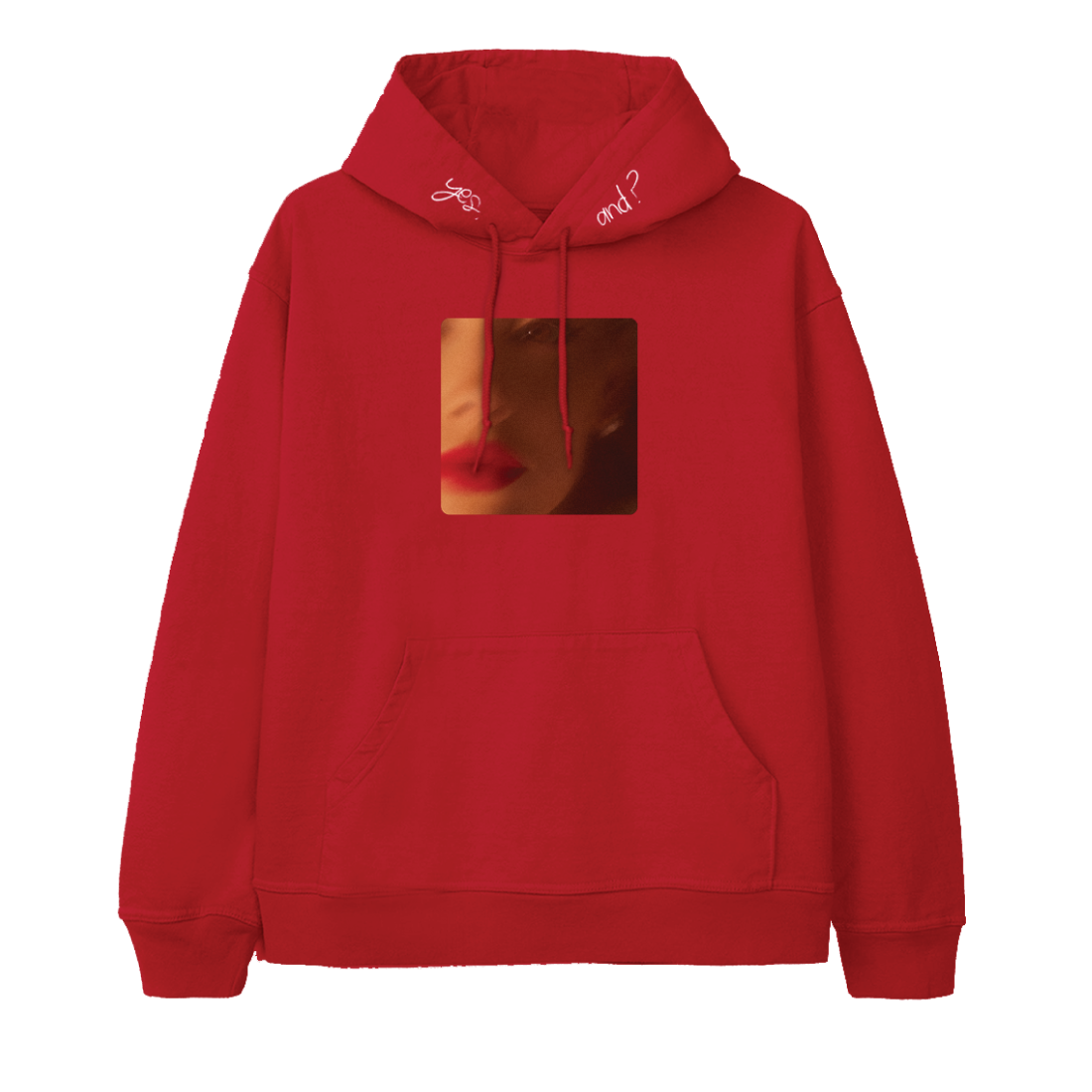 yes, and? cover hoodie