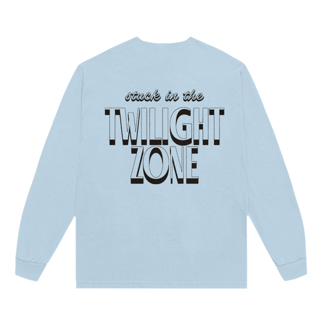 twilight zone clock longsleeve t-shirt