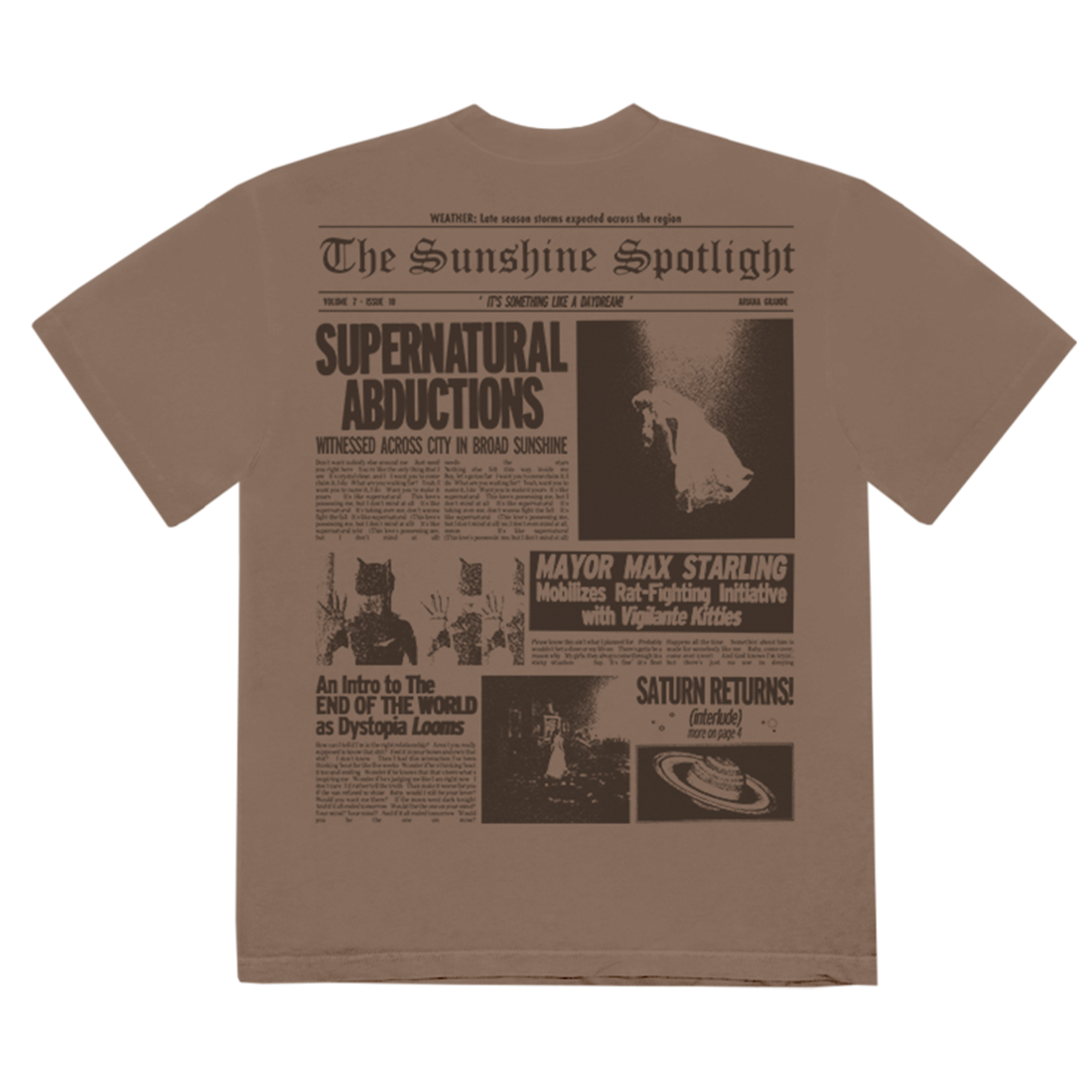 Brighter Days Newspaper T-Shirt