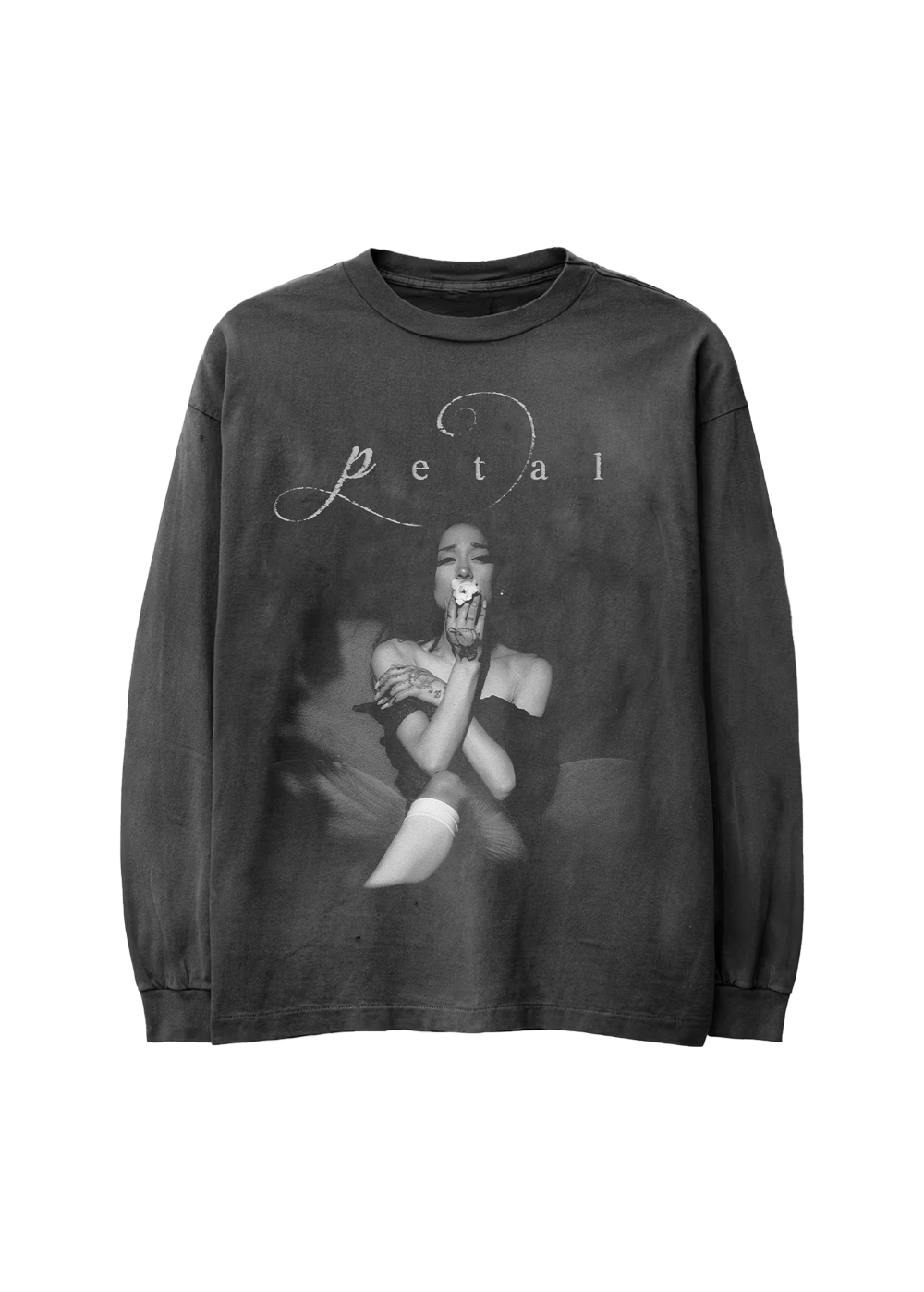 petal script longsleeve