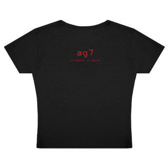 ag7 tee-shirt noir court